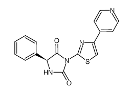 (S)-5-phenyl-3-(4-(pyridin-4-yl)thiazol-2-yl)imidazolidine-2,4-dione_692873-82-8