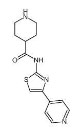 N-(4-(pyridin-4-yl)thiazol-2-yl)piperidine-4-carboxamide_692878-08-3