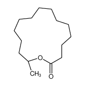 (15R)-15-methyl-oxacyclopentadecan-2-one_69297-55-8