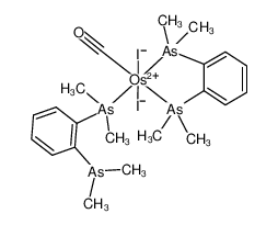 carbonyldi-iodobis[o-phenylenebis(dimethylarsine)]osmium_69302-70-1
