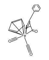 (η-cyclopentadienyl)((2,3-diphenyl-2-cyclopropen-1-yl)carbonyl)dicarbonyliron_69302-82-5
