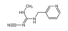 N-β-picolyl-N'-methyl-N'-cyanoguanidine_69304-22-9