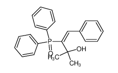 (E)-3-(Diphenyl-phosphinoyl)-2-methyl-4-phenyl-but-3-en-2-ol_69313-93-5