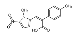 (Z)-α-p-Tolyl-β-(2-(N-methyl-5-nitro)-pyrrolyl)-acrylsaeure_69314-44-9