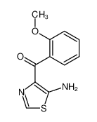 (5-amino-thiazol-4-yl)-(2-methoxy-phenyl)-methanone_69316-44-5