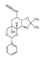 (1S,2S,4R,7S,9S,10S)-9-azido-12,12-dimethyl-4-phenyl-3,5,11,13-tetra-oxatricyclo[8.3.0.02,7]tridecane-7-ol_693245-46-4