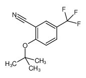 2-tert-butoxy-5-trifluoromethyl-benzonitrile_693248-12-3
