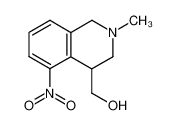 4-hydroxymethyl-2-methyl-5-nitro-1,2,3,4-tetrahydroisoquinoline_69337-18-4