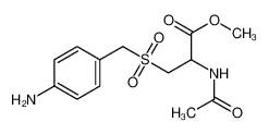 methyl acetyl((4-aminobenzyl)sulfonyl)alaninate_6935-17-7