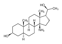 Pregnane-3,20-diol, 14-amino-, (3b,5a,14b,17a,20S)-_69351-36-6