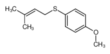 1-methoxy-4-(3-methylbut-2-enylsulfanyl)benzene_69358-68-5