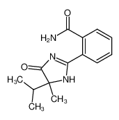 2-(4-isopropyl-4-methyl-5-oxo-4,5-dihydro-1H-imidazol-2-yl)-benzamide_69371-94-4