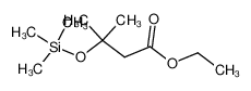 3-Methyl-3-trimethylsilanyloxy-butyric acid ethyl ester_69382-51-0