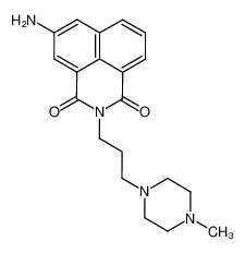 5-amino-2-[3-(4-methyl-piperazin-1-yl)-propyl]-benzo[de]isoquinoline-1,3-dione_69408-88-4