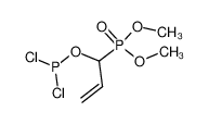 (1-dichlorophosphanyloxy-allyl)-phosphonic acid dimethyl ester_69412-43-7