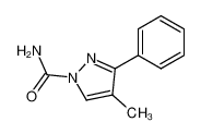 4-methyl-3-phenyl-pyrazole-1-carboxylic acid amide_69413-40-7