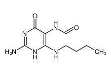 N-[2-amino-6-(butylamino)-4-oxo-1H-pyrimidin-5-yl]formamide_6944-11-2