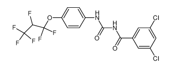 1-(3,5-Dichloro-benzoyl)-3-[4-(1,1,2,3,3,3-hexafluoro-propoxy)-phenyl]-urea_69441-37-8