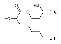 3-methylbutyl 2-hydroxyoctanoate_6946-75-4