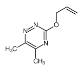 5,6-dimethyl-3-prop-2-enoxy-1,2,4-triazine_69466-56-4