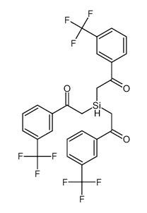 tris[2-oxo-2-[3-(trifluoromethyl)phenyl]ethyl]silicon_6947-93-9
