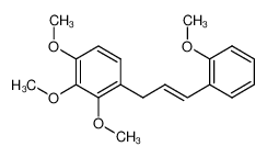E-1-(2,3,4-trimethoxybenzyl)-2-(2-methoxyphenyl)aethylen_69471-13-2