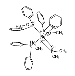 chloro(dimethylphosphinodithioato)tris(methyl diphenylphosphinite)ruthenium(II)_69475-38-3
