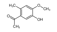 1-(5-hydroxy-4-methoxy-2-methylphenyl)ethanone_6948-37-4