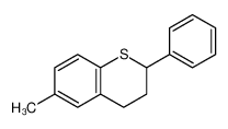 6-methyl-2-phenyl-3,4-dihydro-2H-thiochromene_6948-62-5