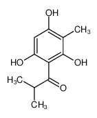 2-methyl-1-(2,4,6-trihydroxy-3-methylphenyl)propan-1-one_69480-03-1