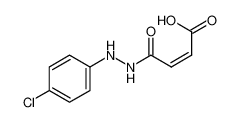 4-[2-(4-chlorophenyl)hydrazinyl]-4-oxobut-2-enoic acid_6949-83-3