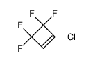 1-chloro 3,3,4,4-tetrafluoro cyclobutene_695-44-3