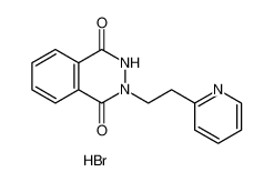 3-(2-pyridin-2-ylethyl)-2H-phthalazine-1,4-dione_6950-36-3
