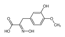 3-(3-Hydroxy-4-methoxyphenyl)-2-oximopropionsaeure_69505-49-3