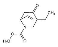 methyl 2-ethyl-3-oxo-8-azabicyclo[3.2.1]oct-6-ene-8-carboxylate_695182-98-0