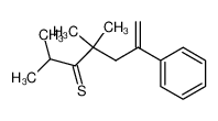 2,4,4-Trimethyl-6-phenyl-hept-6-ene-3-thione_69519-05-7
