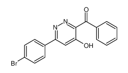 Methanone, [6-(4-bromophenyl)-4-hydroxy-3-pyridazinyl]phenyl-_695192-82-6