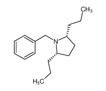 rel-(2R,5S)-1-benzyl-2,5-dipropylpyrrolidine_695209-26-8