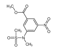 methyl 3-[methyl(methylsulfonyl)amino]-5-nitrobenzoate_695216-01-4