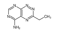 5-Amino-3-ethyl-7-(2-hydroxyl-ethylamino)-3H-triazolo(4,5-d)-pyrimidin_6953-53-3