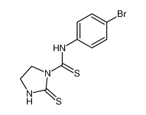 1-(p-bromophehylthiocarbamoyl)-2-imidaazolidinethione_69540-16-5