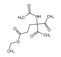 ethyl 4-acetamido-4-acetyl-5-oxohexanoate_6955-10-8