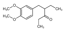 4-[(3,4-dimethoxyphenyl)methyl]hexan-3-one_6955-41-5