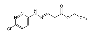 3-[(6-chloro-pyridazin-3-yl)-hydrazono]-propionic acid ethyl ester_69579-25-5