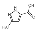 5(or 3)-methyl-pyrazole-3(or 5)-carboxylic acid_696-22-0