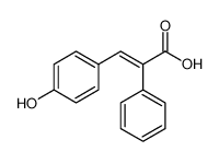 3-(4-hydroxyphenyl)-2-phenylprop-2-enoic acid_6962-09-0