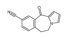 9-Cyano-6,11-dihydro-5H-pyrrolo(2,1-b)(3)benzazepin-11-one_69624-17-5
