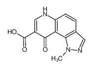 1-methyl-9-oxo-6,9-dihydro-1H-pyrazolo[3,4-f]quinoline-8-carboxylic acid_69628-01-9