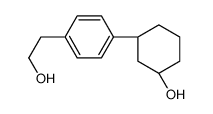 (1S,3R)-3-[4-(2-hydroxyethyl)phenyl]cyclohexan-1-ol_69629-17-0