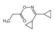 (dicyclopropylmethylideneamino) propanoate_6964-30-3